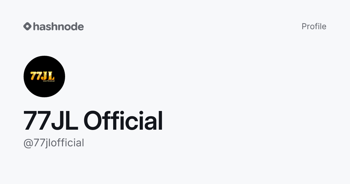 77JL Official (@77jlofficial) | Hashnode