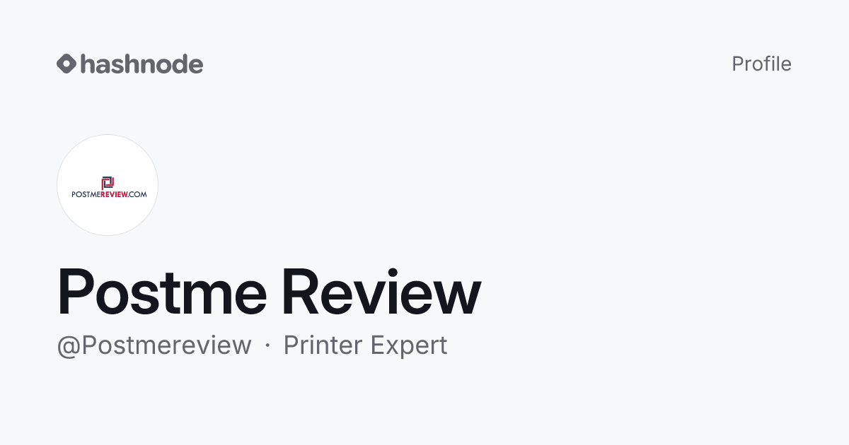Postme Review (@Postmereview) | Hashnode