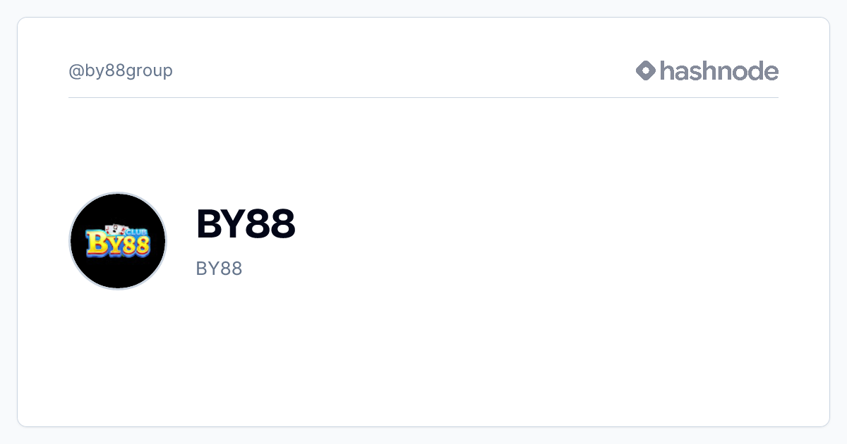 BY88 (@by88group) | Hashnode