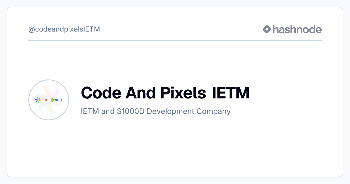 Code And Pixels IETM (@codeandpixelsIETM) | Hashnode