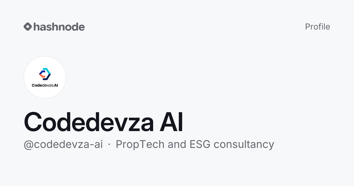 Codedevza AI (@codedevza-ai) | Hashnode