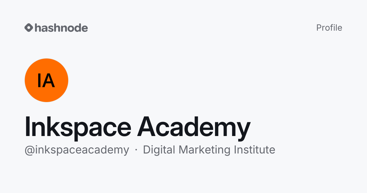 Inkspace Academy (@inkspaceacademy) | Hashnode