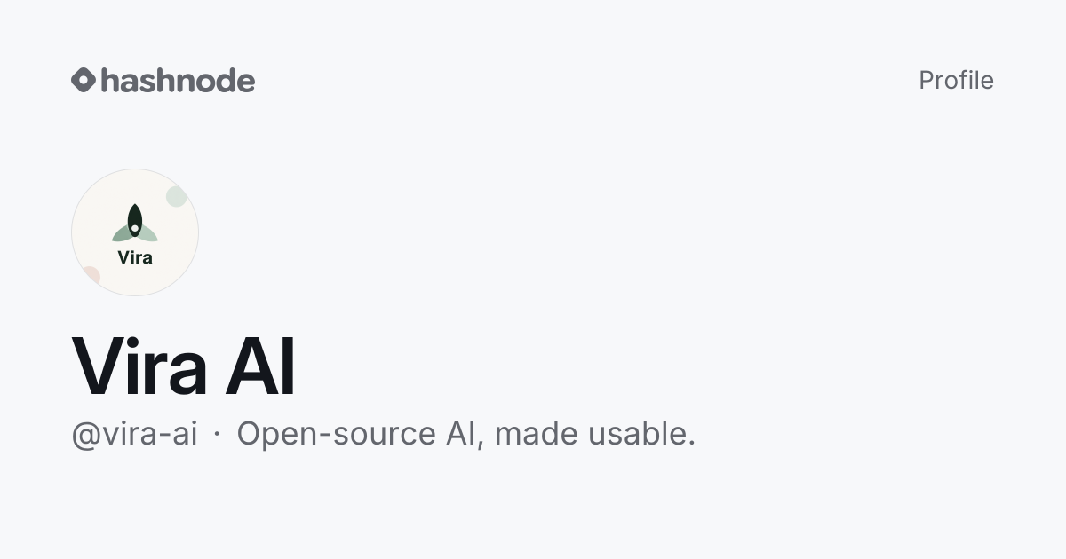 Vira AI (@vira-ai) | Hashnode