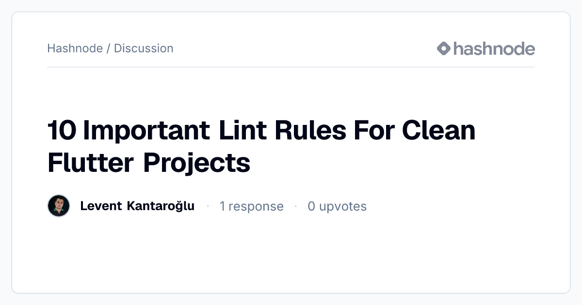 Discussion on 