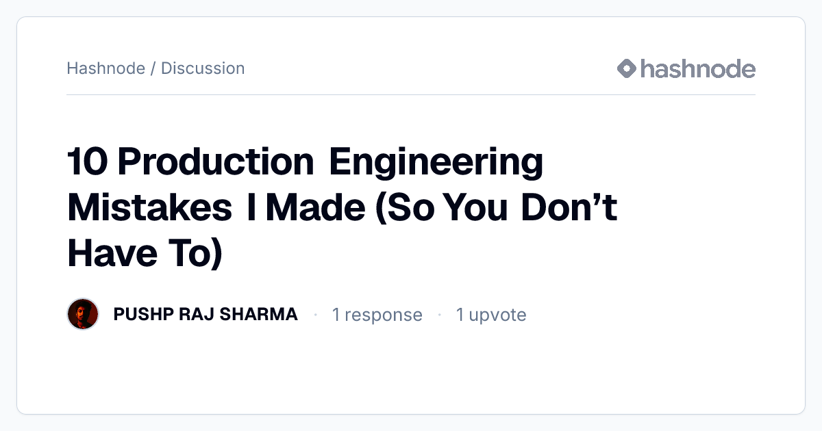 Discussion on 