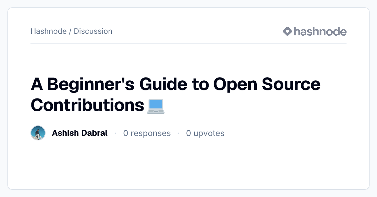 Discussion on 