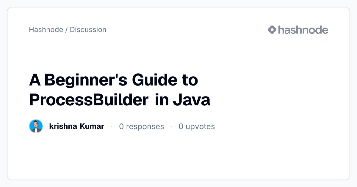 Discussion on 