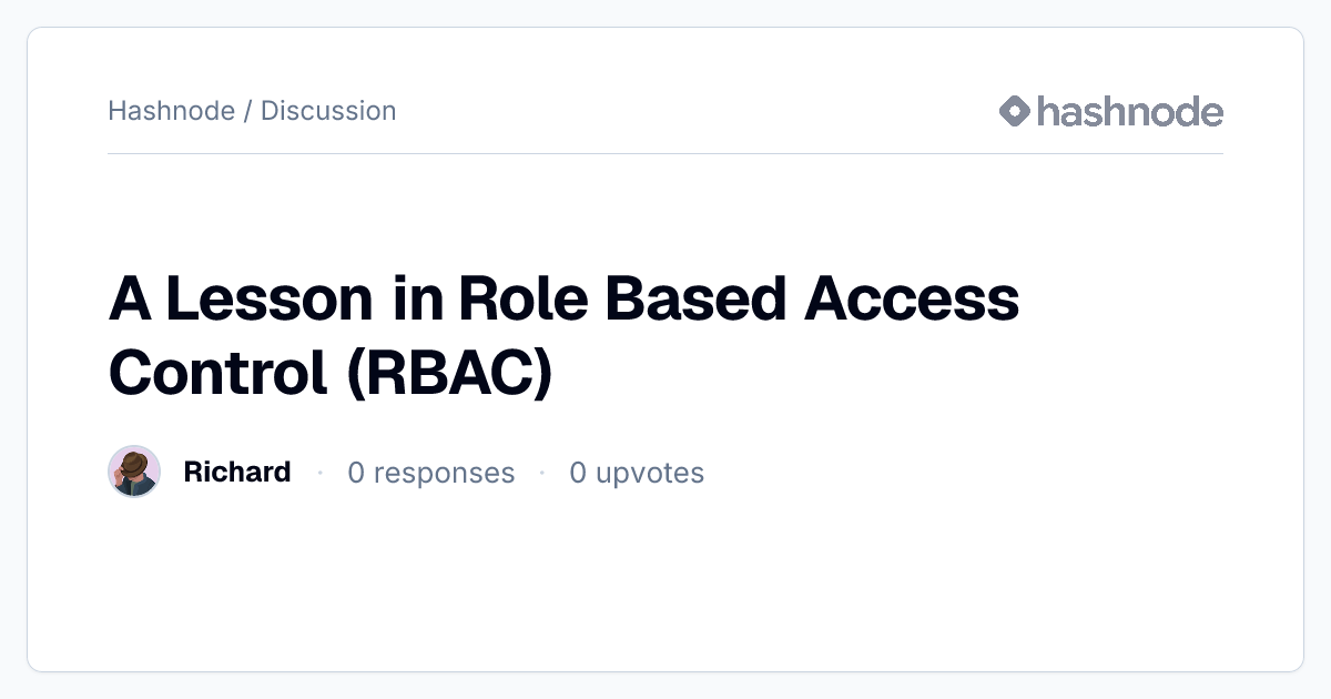 Discussion on 