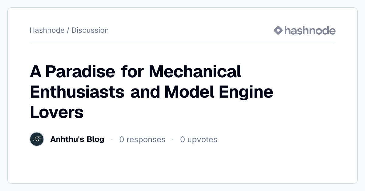 Discussion on 