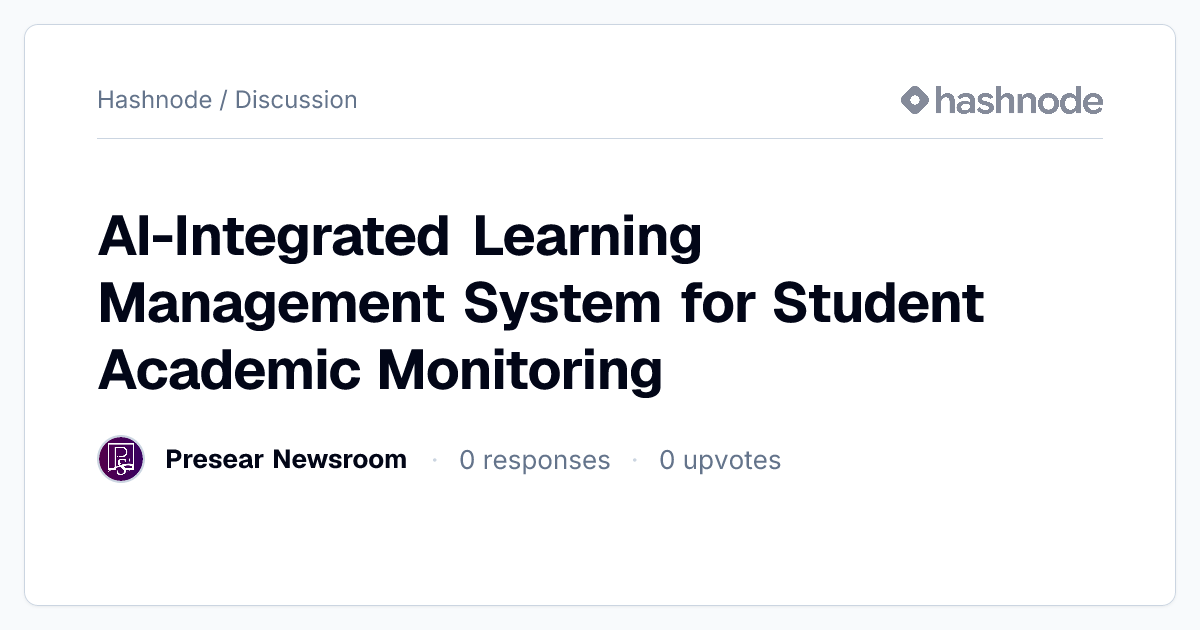 Discussion on 