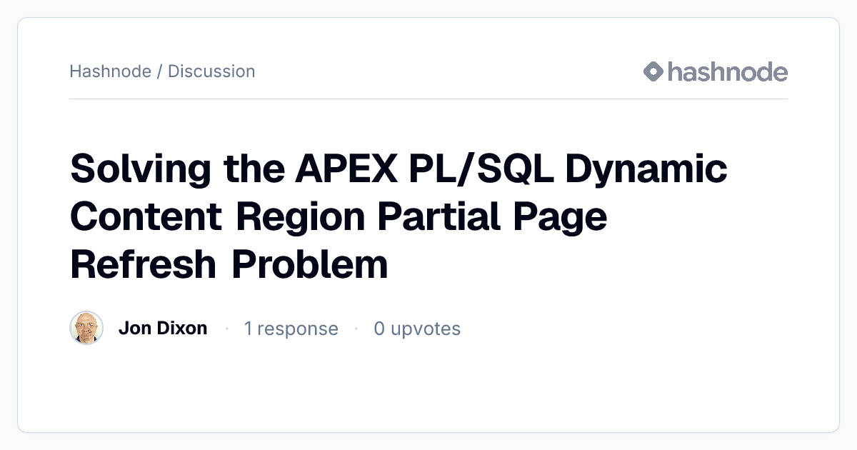 Discussion on 