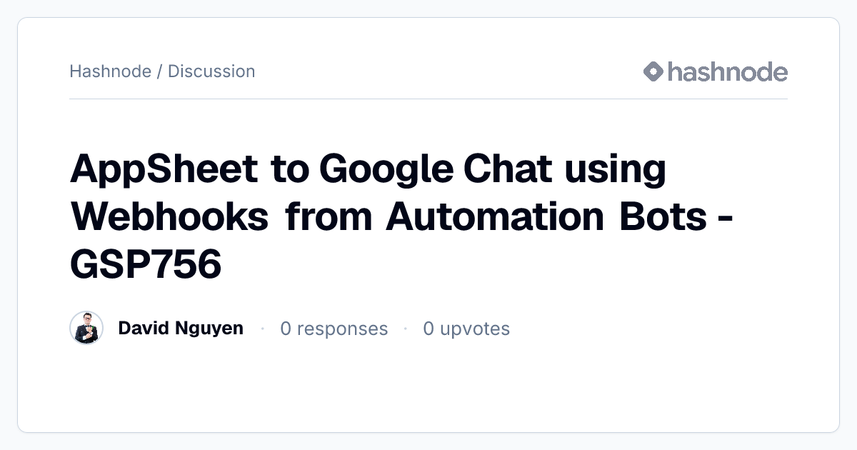 Discussion on 