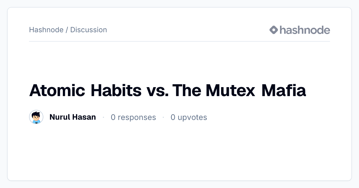 Discussion on 