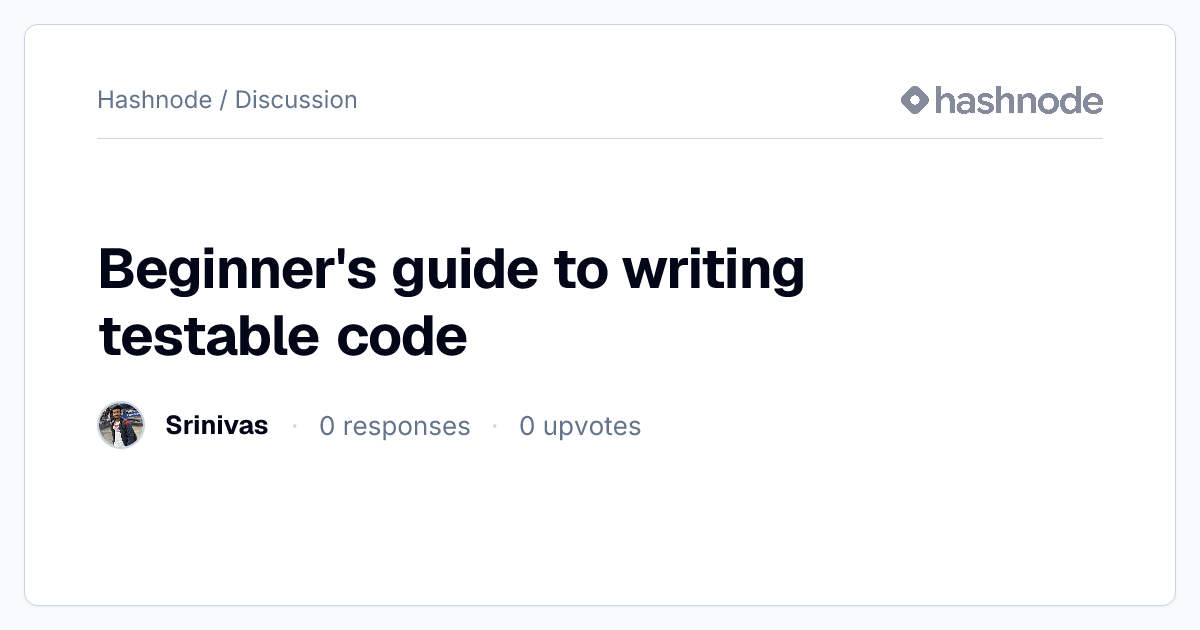 Discussion on 