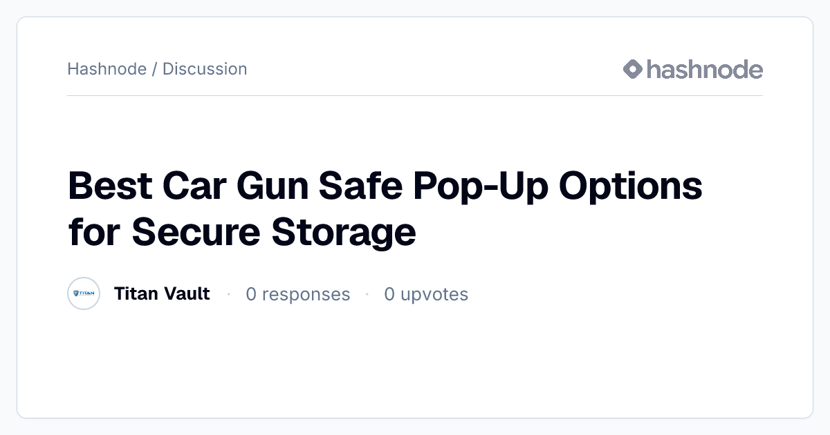 Discussion on 