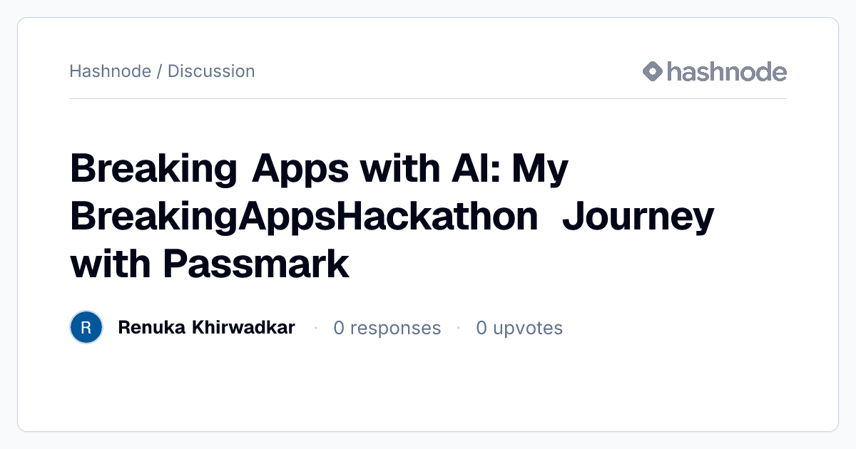 Discussion on 