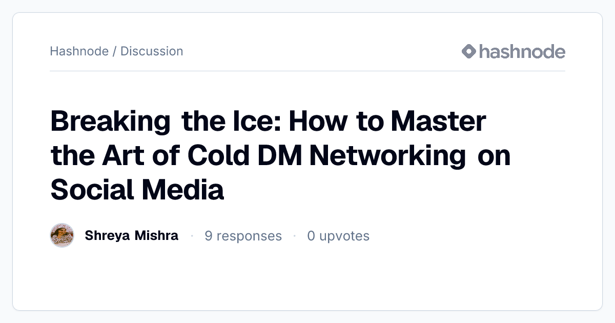 Discussion on 