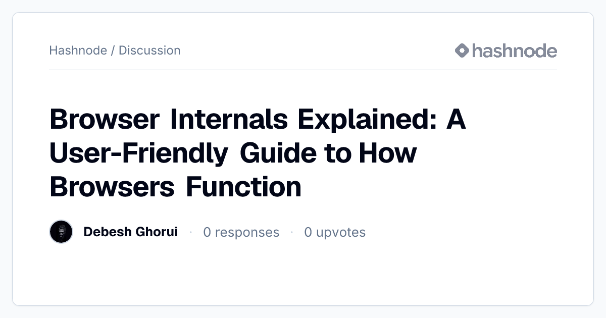 Discussion on 