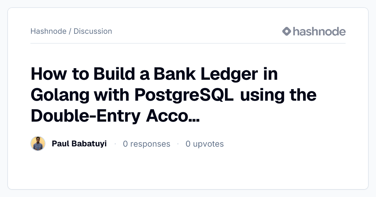 Discussion on 