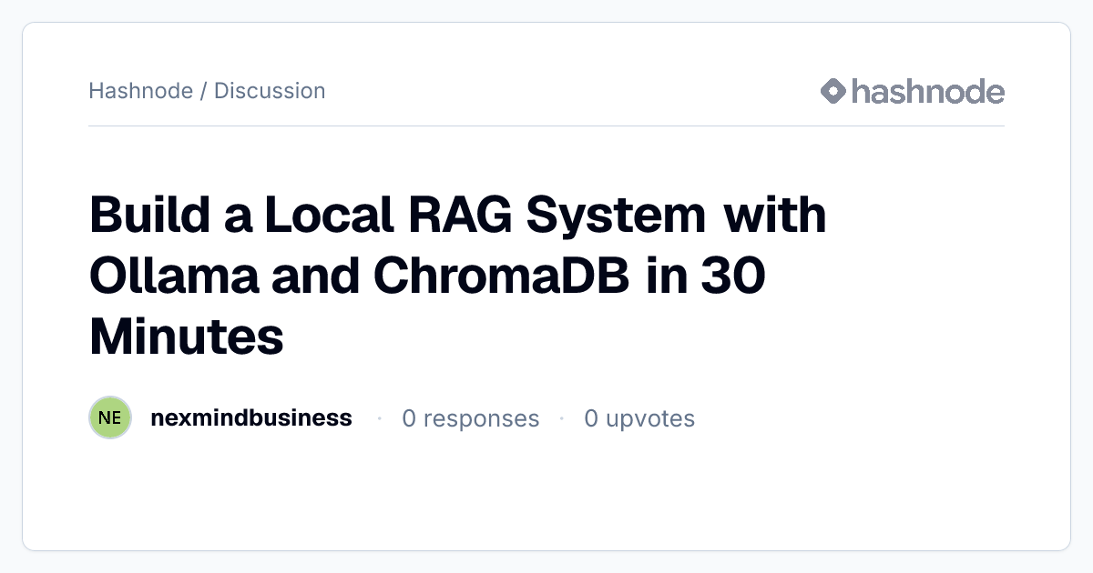 Discussion on 