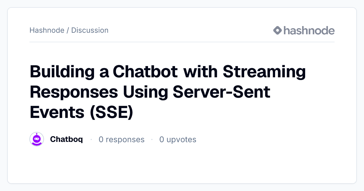 Discussion on 