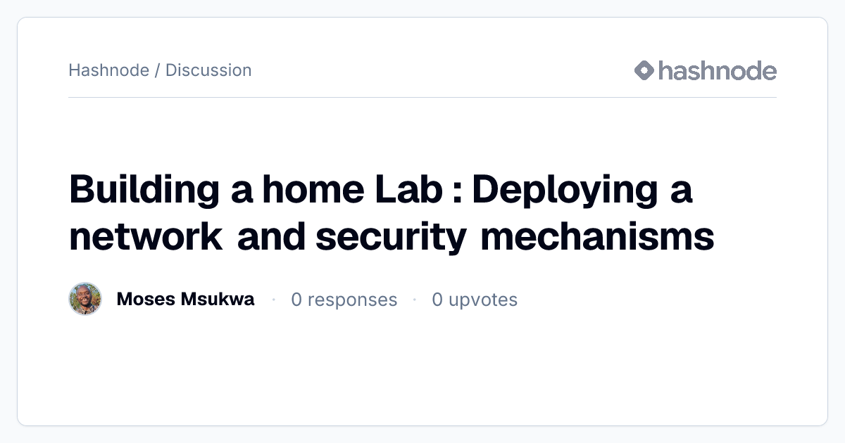 Discussion on 