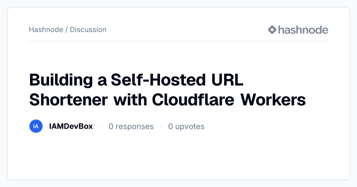 Discussion on 