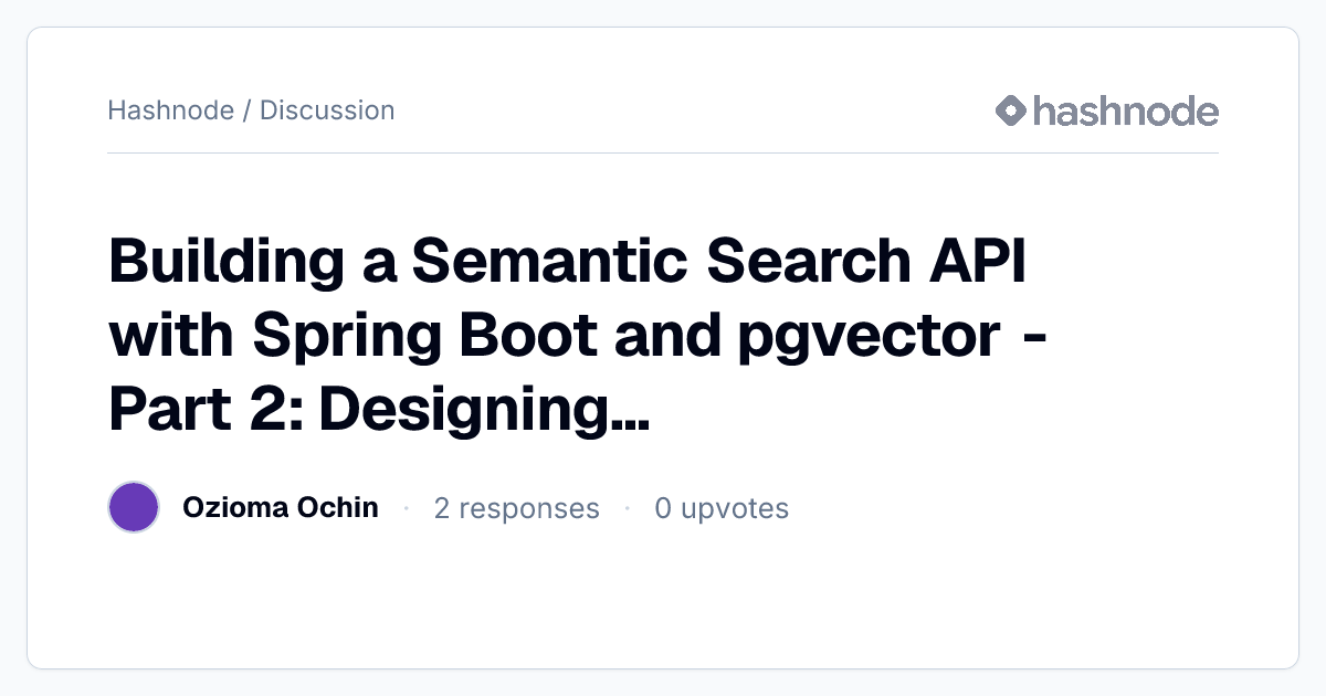 Discussion on 