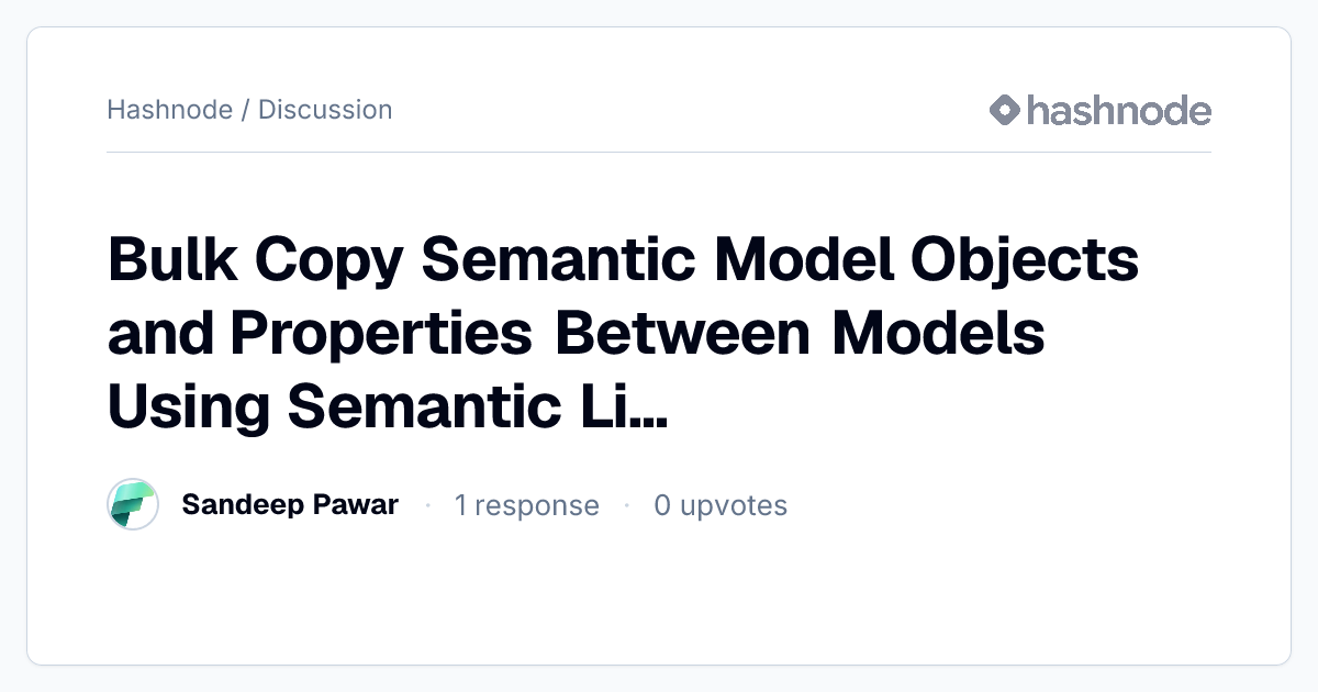 Discussion on 