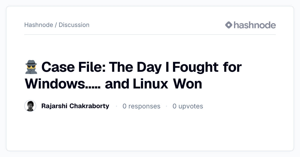 Discussion on 