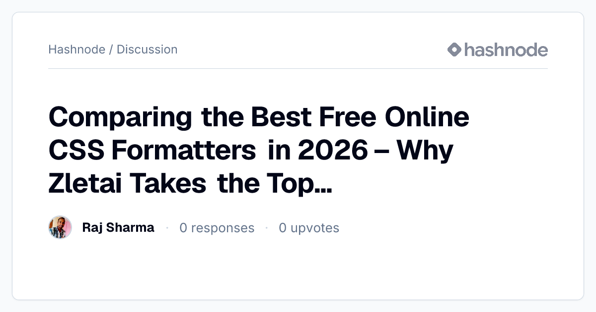 Discussion on 