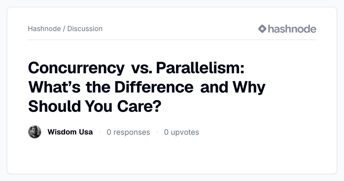 Discussion on 