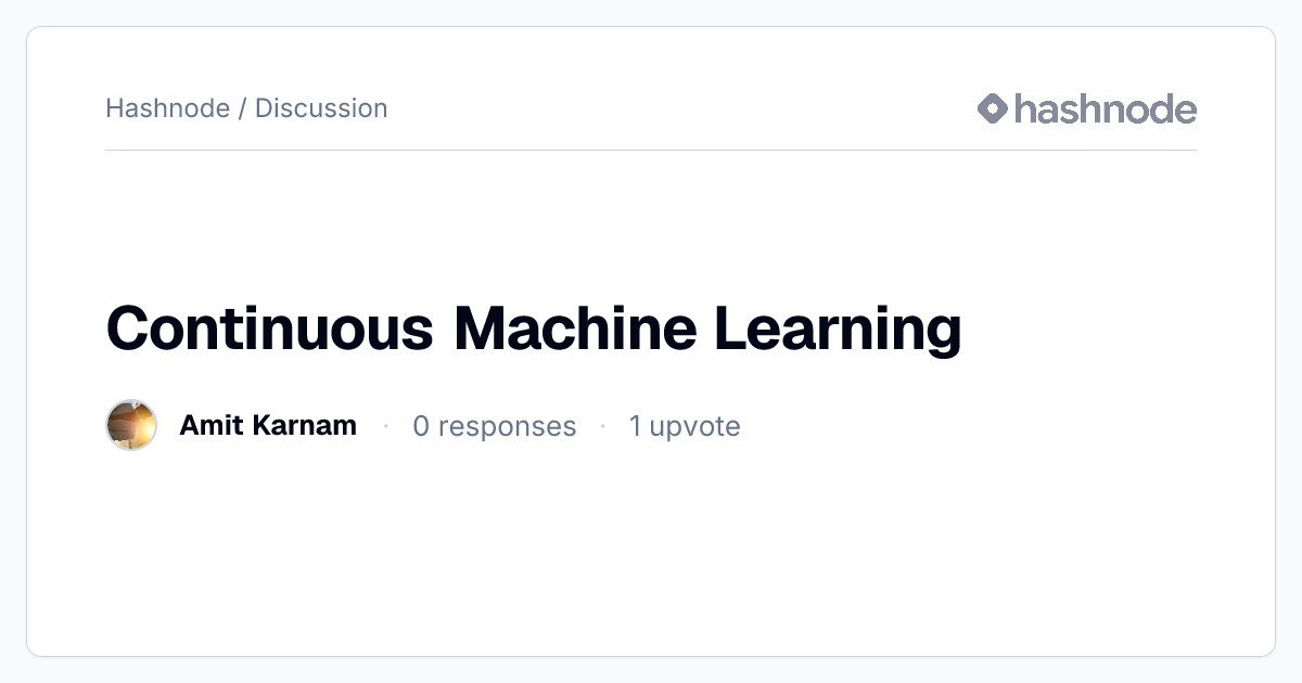 Discussion on 