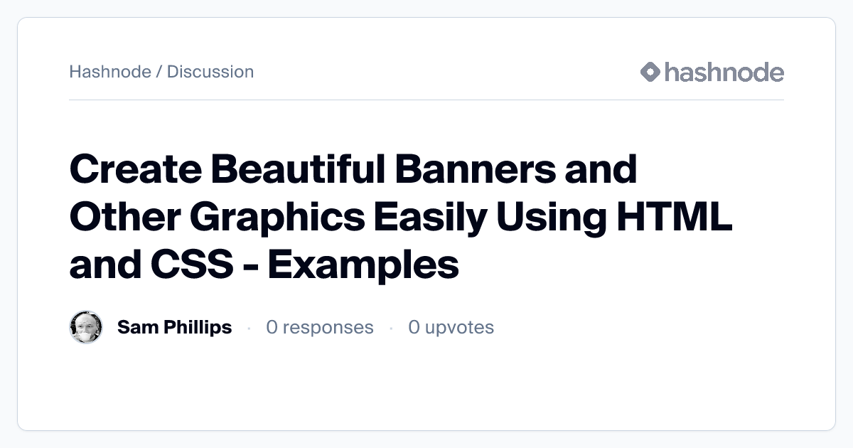 Discussion on 