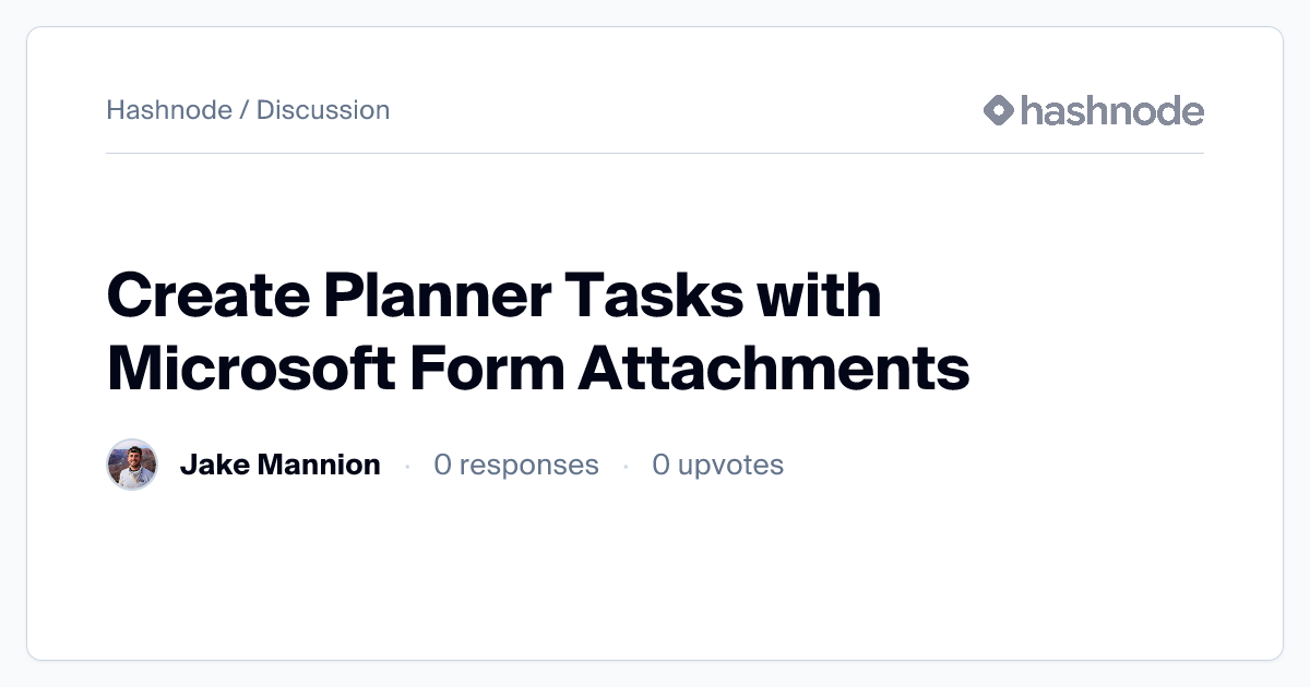 Discussion on 