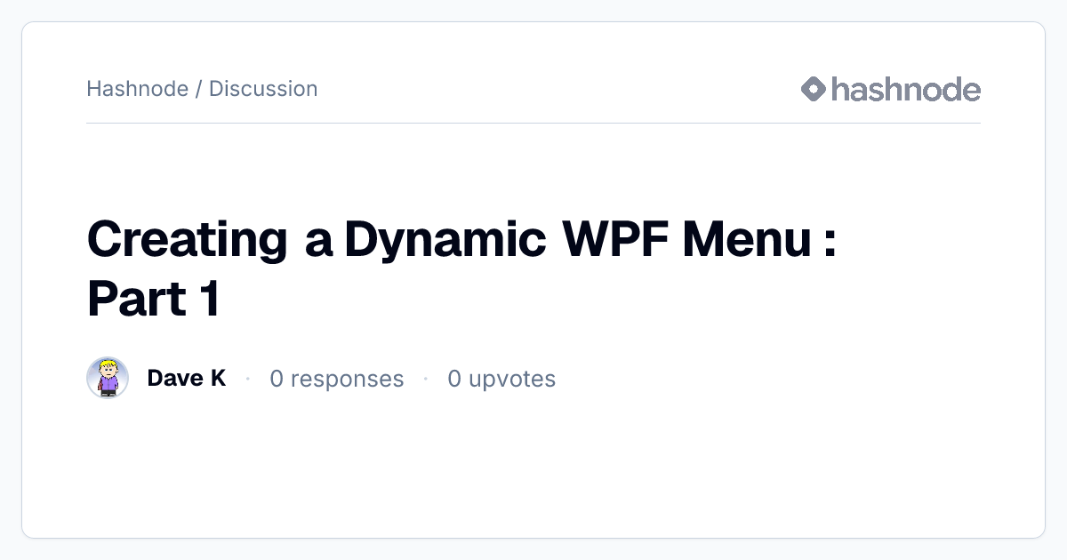 Discussion on 