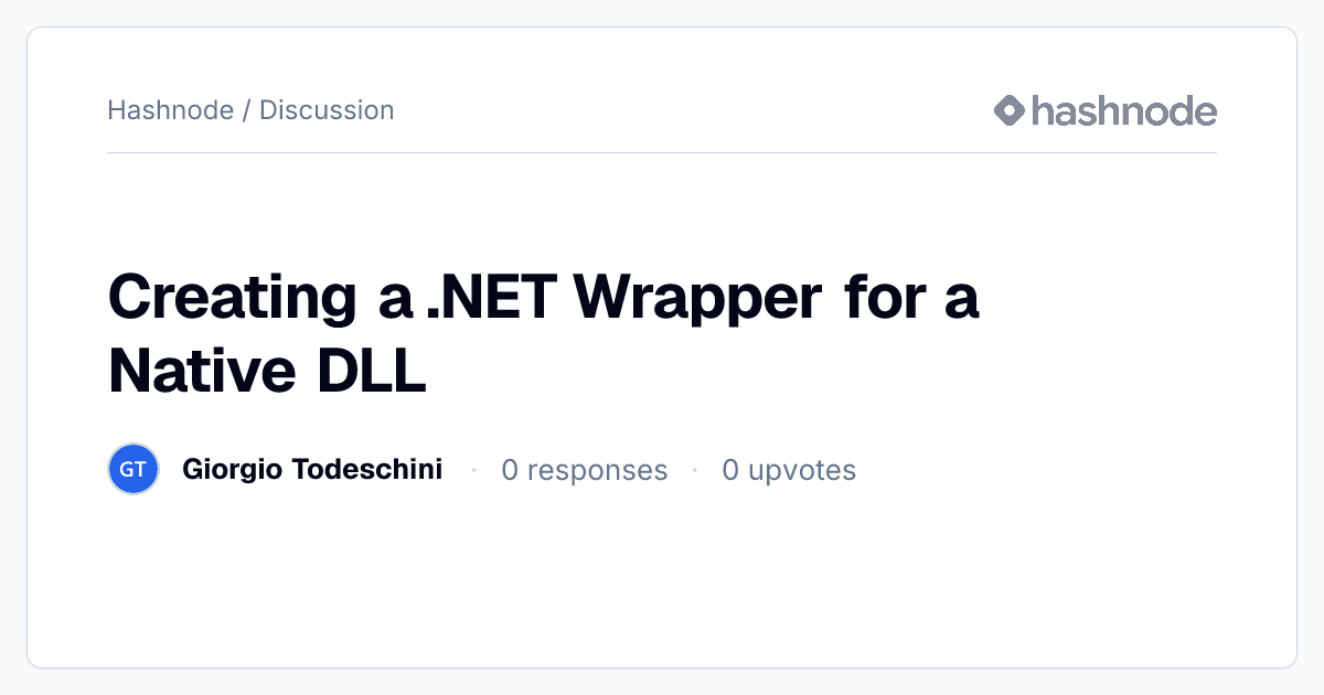 Discussion on 