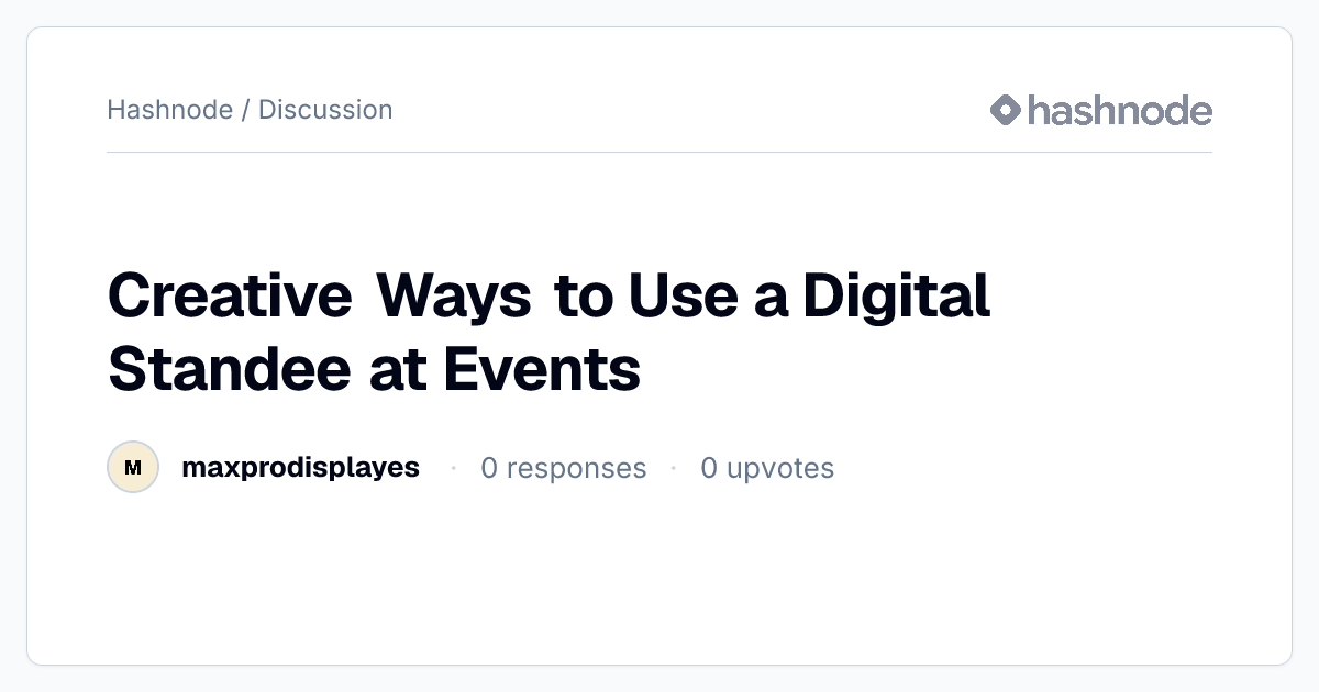 Discussion on 