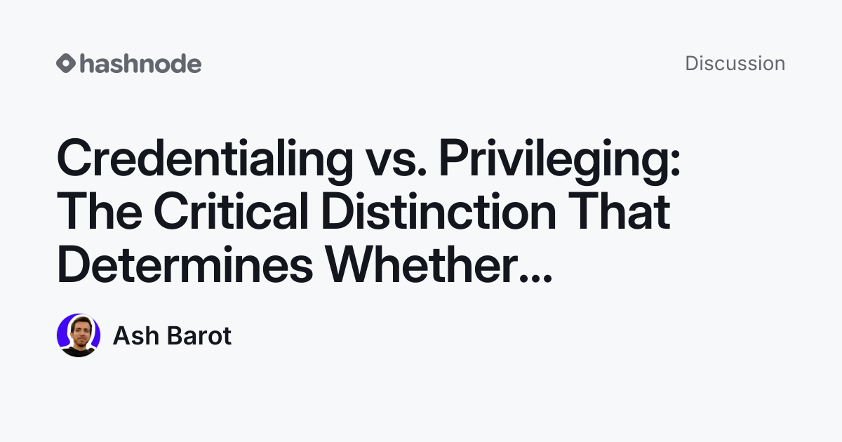 Discussion on 