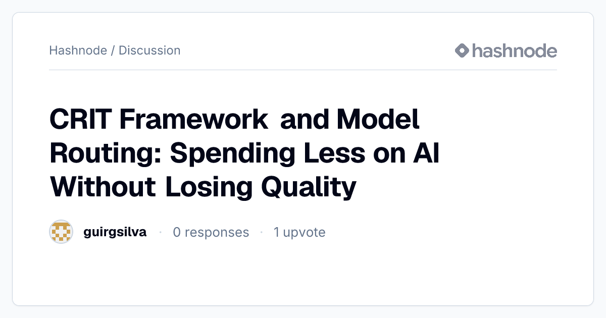 Discussion on 