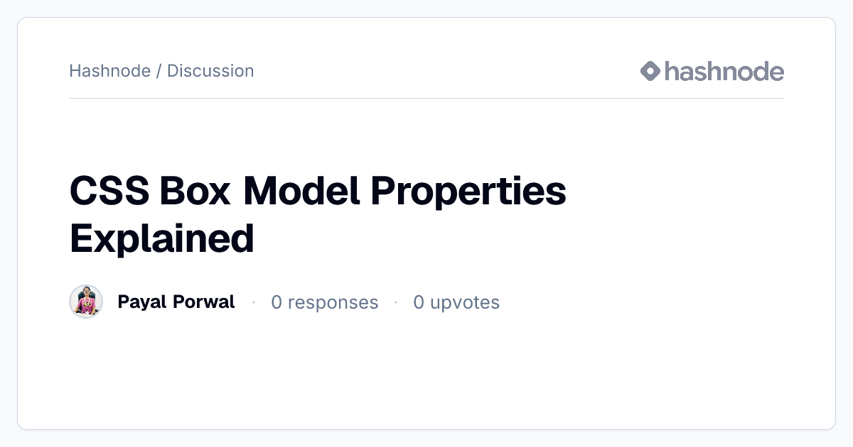 Discussion on 