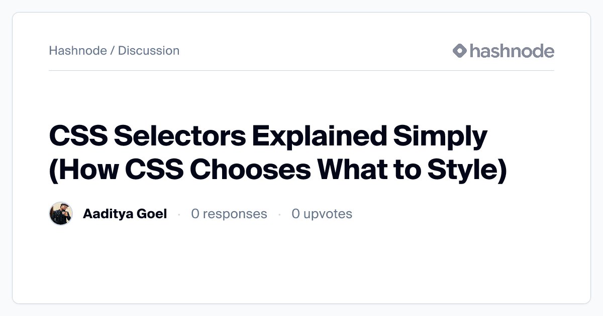 Discussion on 