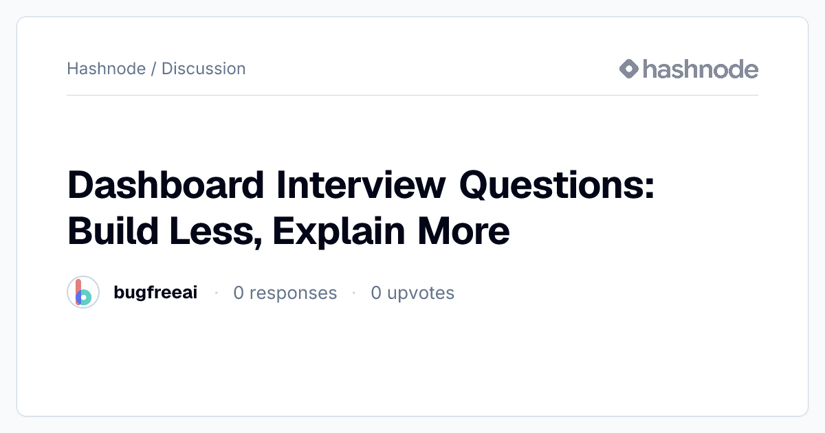 Discussion on 