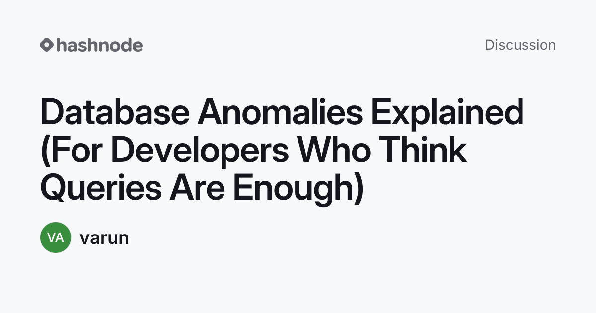 Discussion on 