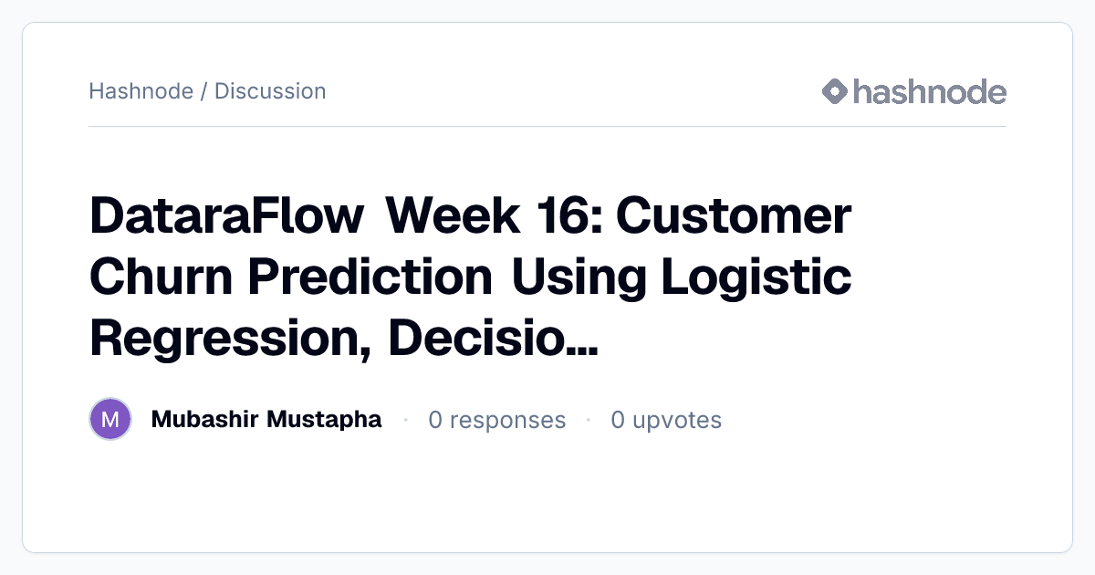 Discussion on 