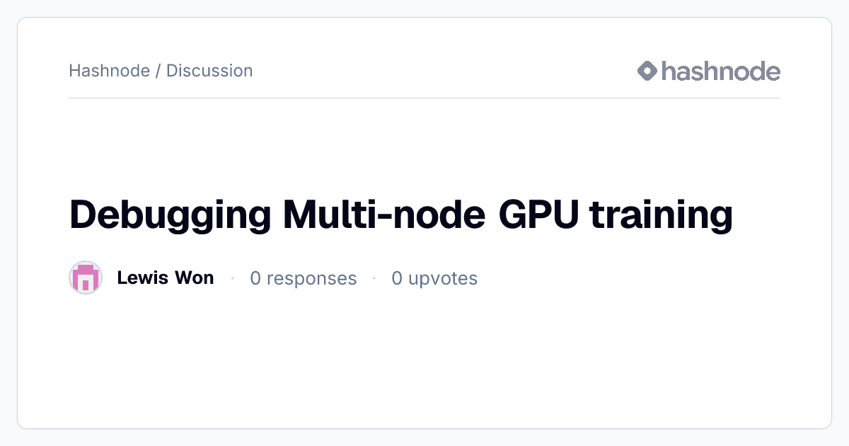 Discussion on 