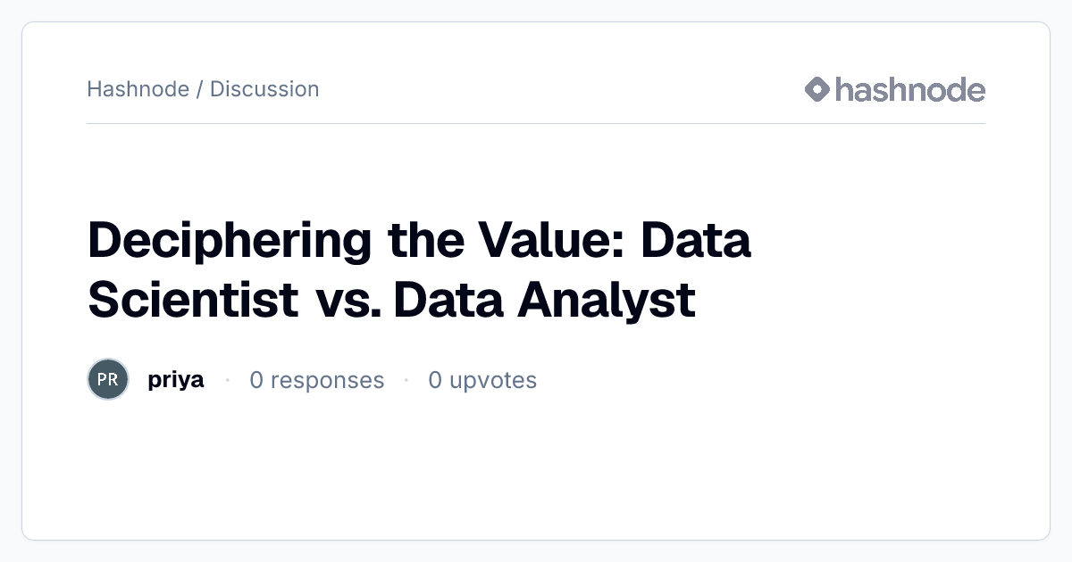 Discussion on 