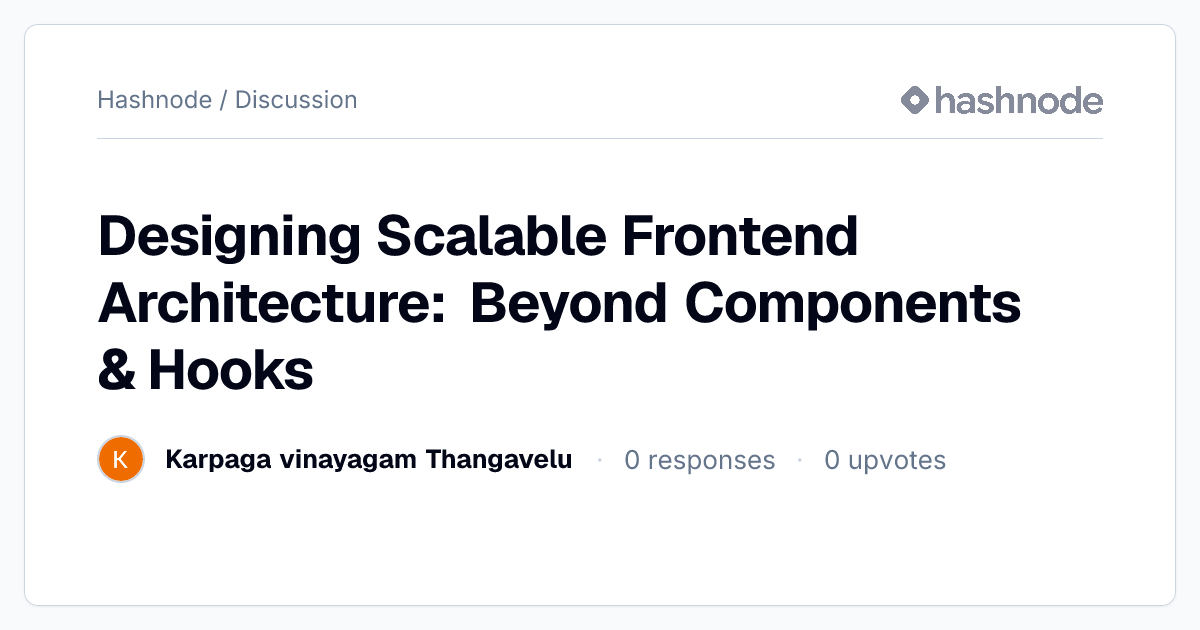 Discussion on 