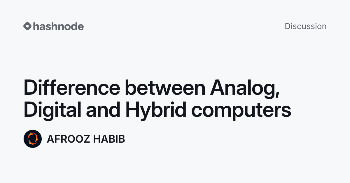 Discussion on 