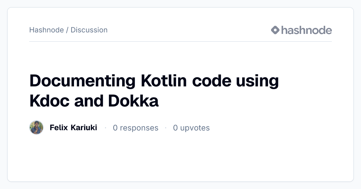Discussion on 